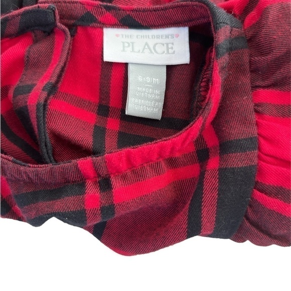 Flannel Children's Place dress, size 6-9 months. - Picture 5 of 6